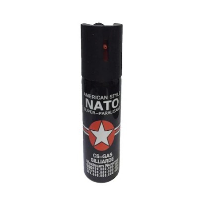 Spray paralizant iritant lacrimogen autoaparare cu piper NATO 90 ml